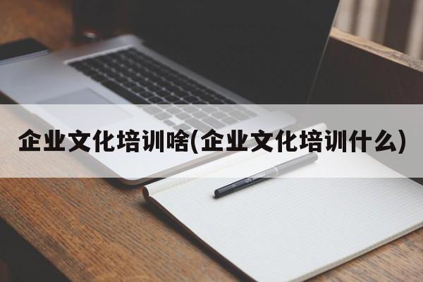 企业文化培训啥(企业文化培训什么)